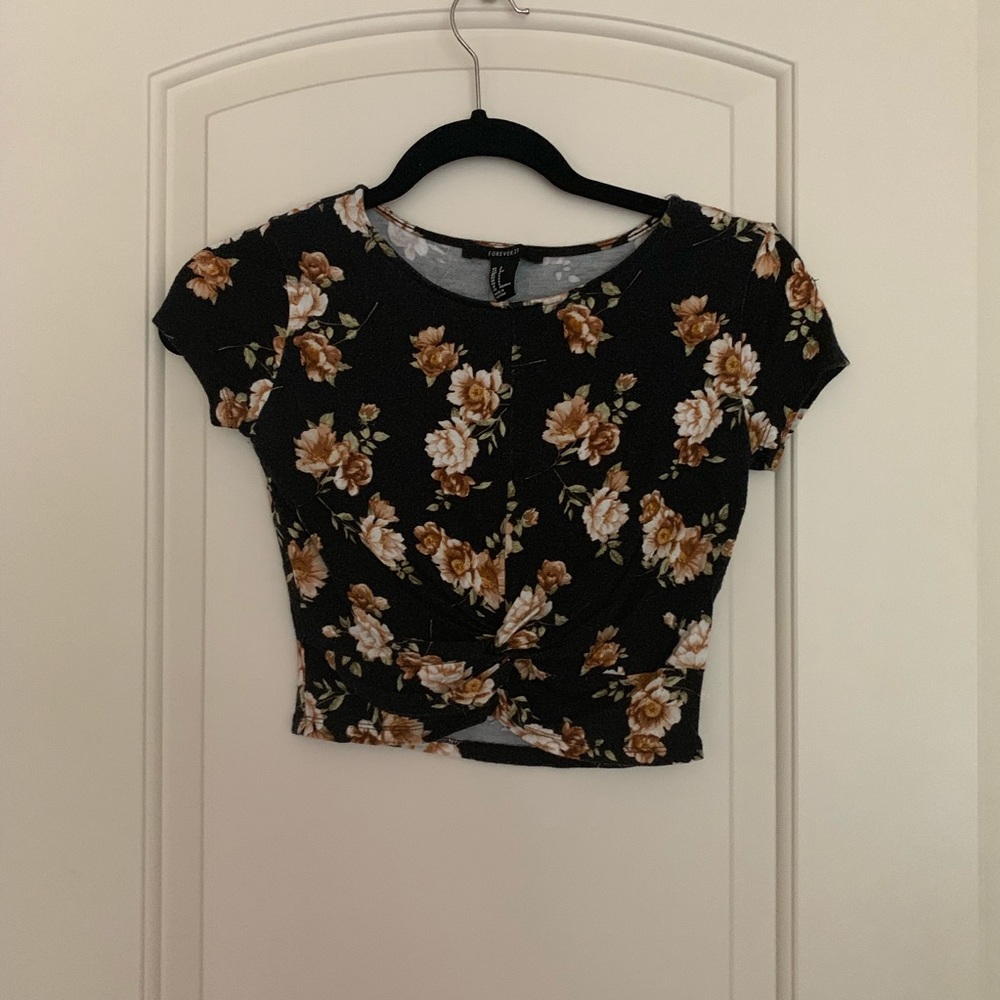 Floral Crop Top